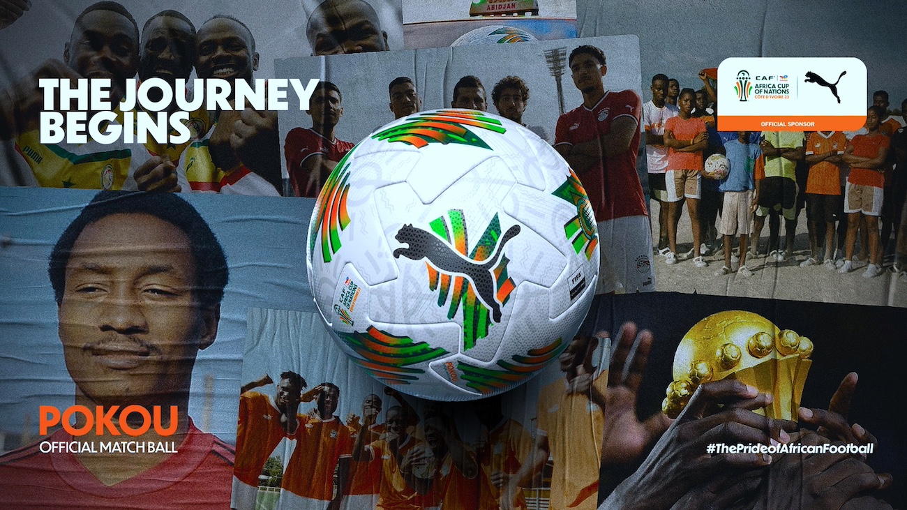 CAF and PUMA announce the official TotalEnergies Africa Cup of Nations Cote  d'Ivoire Official match ball: POKOU!